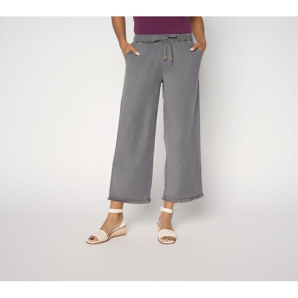 Susan Graver Women's Petite Pants P2XS Make Your Selection: Gray A739058